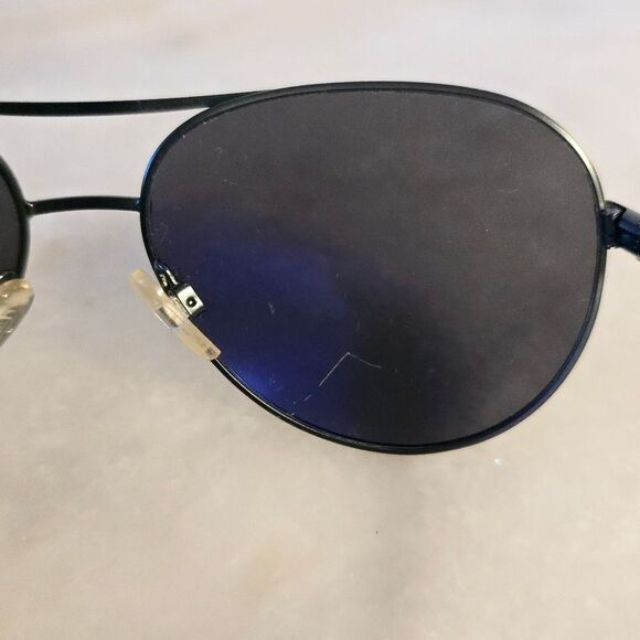 Kirkland Signature M28 Polarized Metal Aviator Sunglasses Gunmetal Grey Unisex - Picture 6 of 8